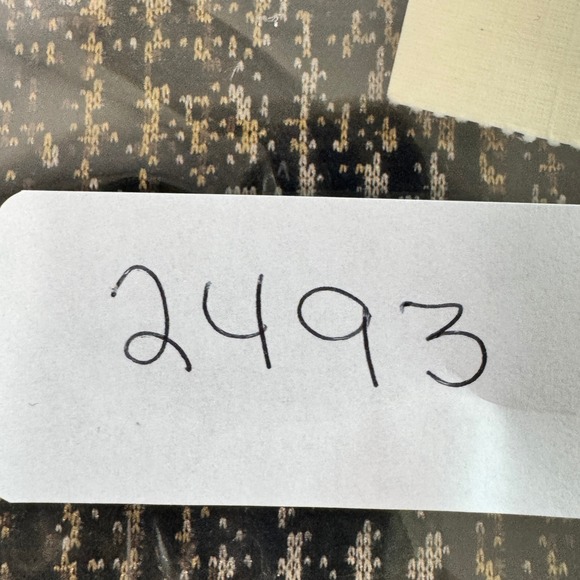 ANNE KLEIN Womens XXS Plaid Pants Black Gold Straight Leg Stretch Slim Fit New - Picture 15 of 15